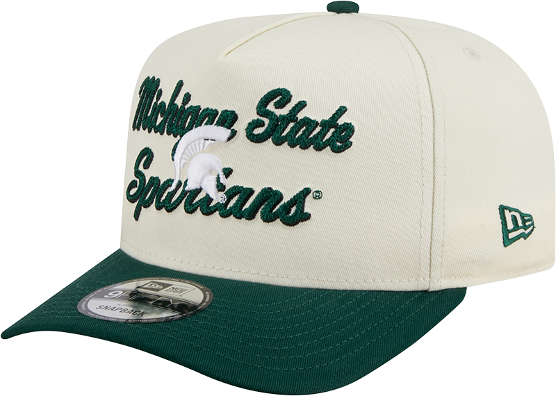 Michigan State Spartans Chainstitch 9FIFTY A-Frame Snapback Hat
