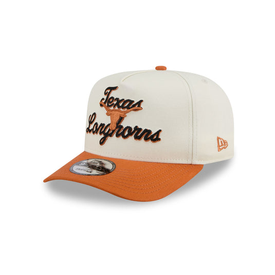 Texas Longhorns Chainstitch 9FIFTY A-Frame Snapback Hat - New Era Cap