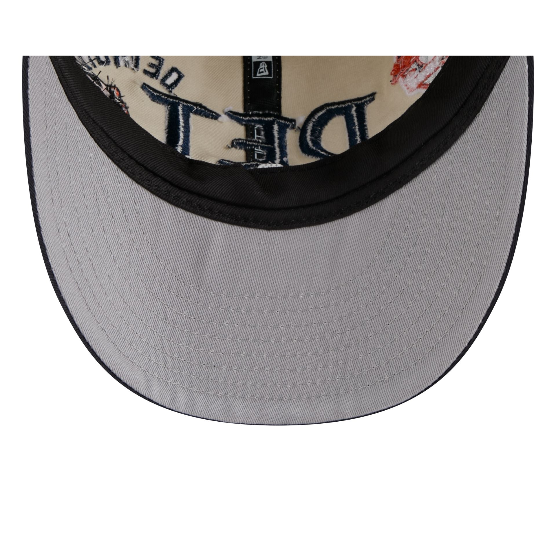 Detroit Tigers Scattered Patches Retro Crown 9FIFTY Snapback Hat