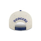 Brooklyn Dodgers Scattered Patches Retro Crown 9FIFTY Snapback Hat