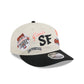 San Francisco Giants Scattered Patches Retro Crown 9FIFTY Snapback Hat