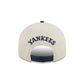 New York Yankees Scattered Patches Retro Crown 9FIFTY Snapback Hat