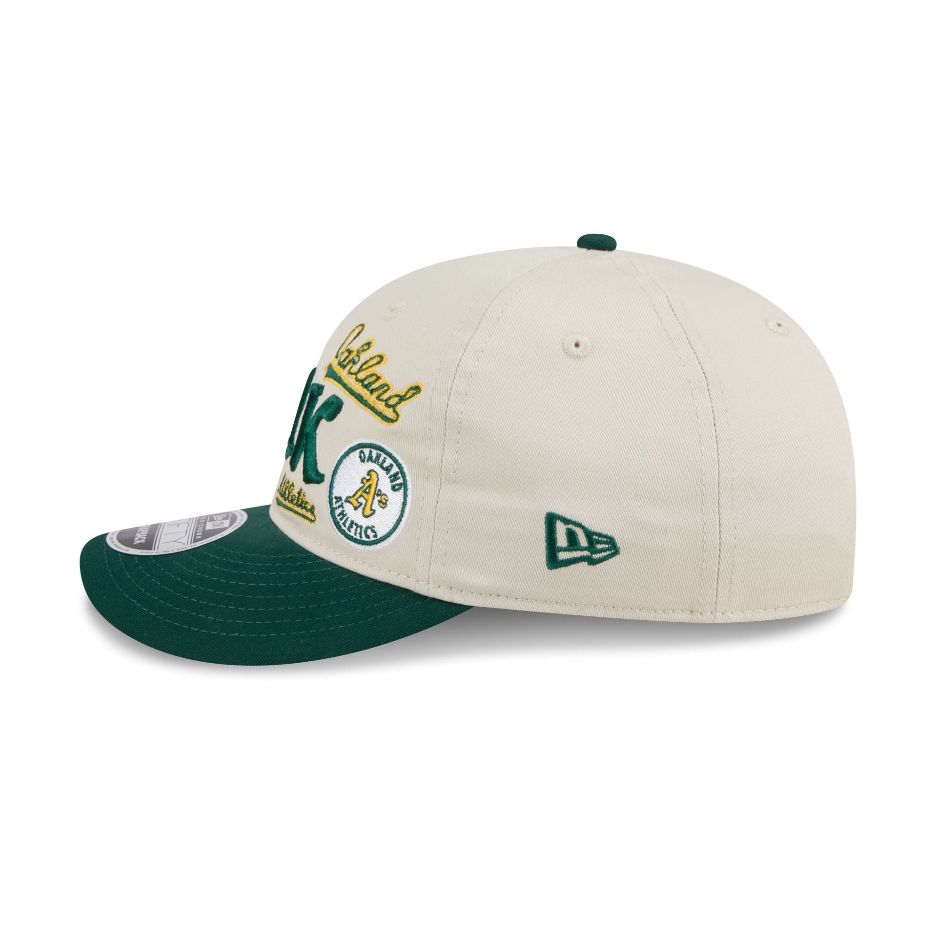 Athletics Scattered Patches Retro Crown 9FIFTY Snapback Hat – New