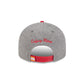 Calgary Flames Heather Gray Wool Low Profile 9FIFTY Snapback Hat
