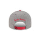 Carolina Hurricanes Heather Gray Wool Low Profile 9FIFTY Snapback Hat