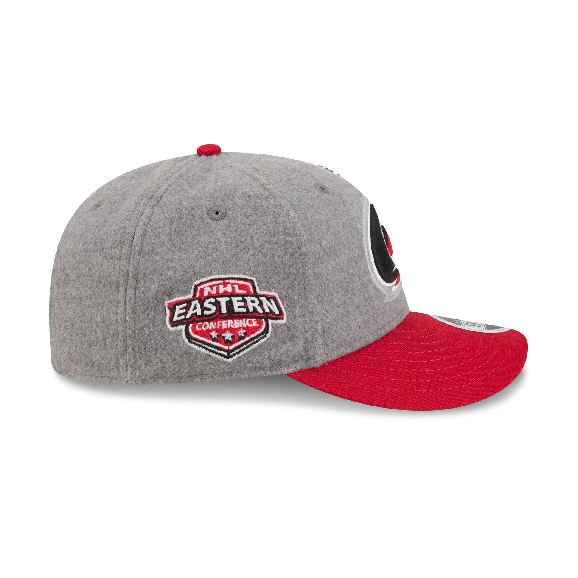 Carolina Hurricanes Heather Gray Wool Low Profile 9FIFTY Snapback