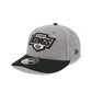 Los Angeles Kings Heather Gray Wool Low Profile 9FIFTY Snapback Hat