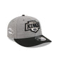 Los Angeles Kings Heather Gray Wool Low Profile 9FIFTY Snapback Hat