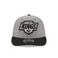 Los Angeles Kings Heather Gray Wool Low Profile 9FIFTY Snapback Hat