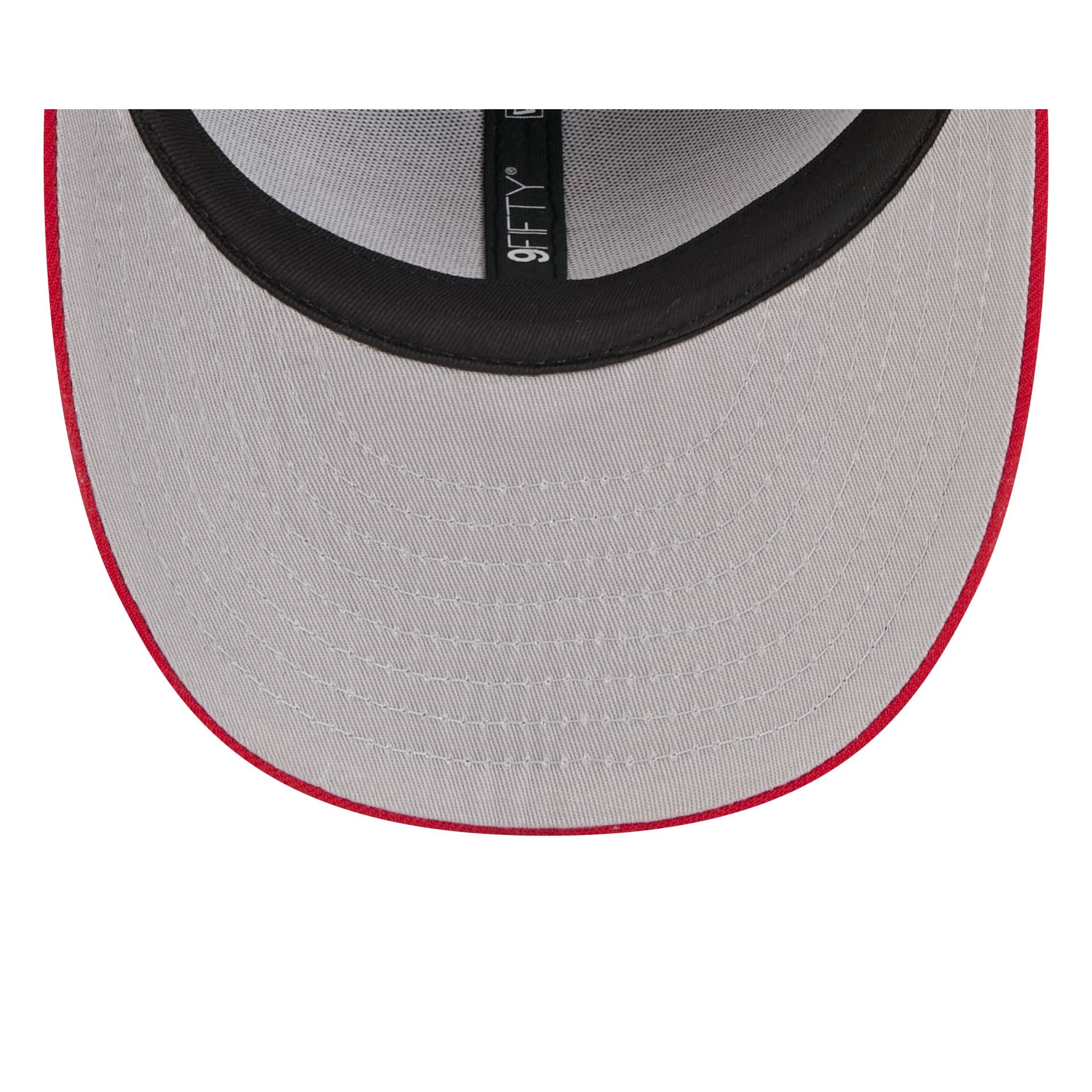 Detroit Red Wings Heather Gray Wool Low Profile 9FIFTY Snapback Hat