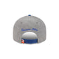 Edmonton Oilers Heather Gray Wool Low Profile 9FIFTY Snapback Hat