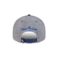 Columbus Blue Jackets Heather Gray Wool Low Profile 9FIFTY Snapback Hat