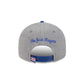 New York Rangers Heather Gray Wool Low Profile 9FIFTY Snapback Hat
