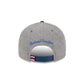 Montreal Canadiens Heather Gray Wool Low Profile 9FIFTY Snapback Hat