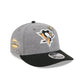 Pittsburgh Penguins Heather Gray Wool Low Profile 9FIFTY Snapback Hat