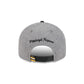 Pittsburgh Penguins Heather Gray Wool Low Profile 9FIFTY Snapback Hat