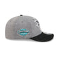 San Jose Sharks Heather Gray Wool Low Profile 9FIFTY Snapback Hat
