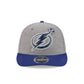 Tampa Bay Lightning Heather Gray Wool Low Profile 9FIFTY Snapback Hat