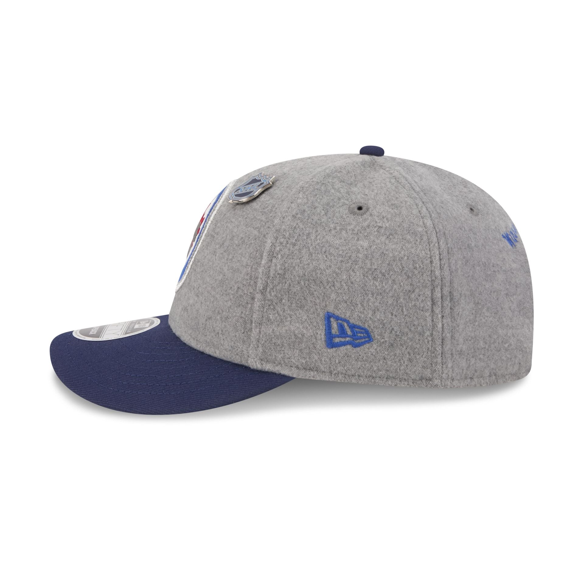 Winnipeg Jets Heather Gray Wool Low Profile 9FIFTY Snapback Hat