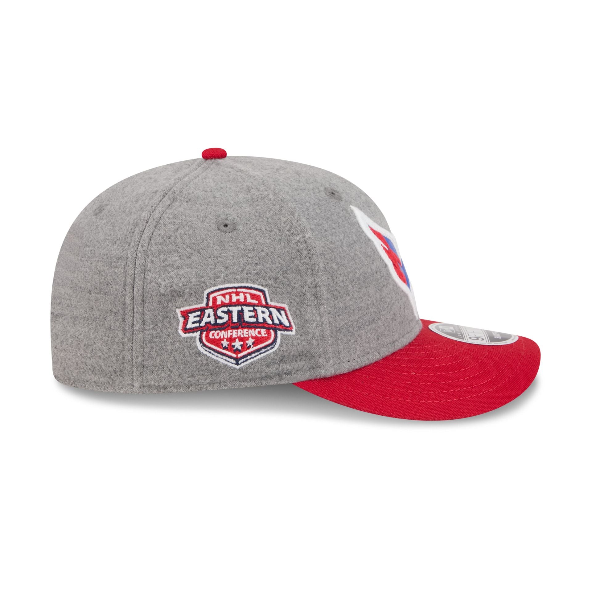 Washington Capitals Heather Gray Wool Low Profile 9FIFTY Snapback Hat