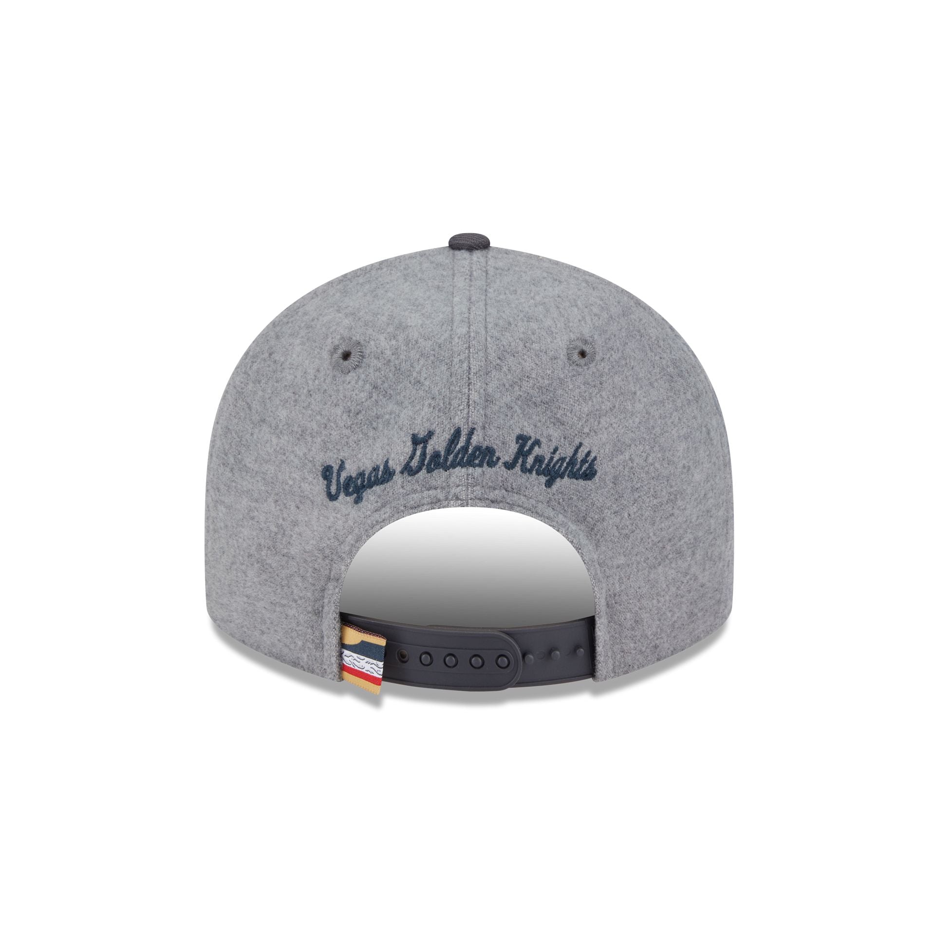 Vegas Golden Knights Heather Gray Wool Low Profile 9FIFTY Snapback Hat