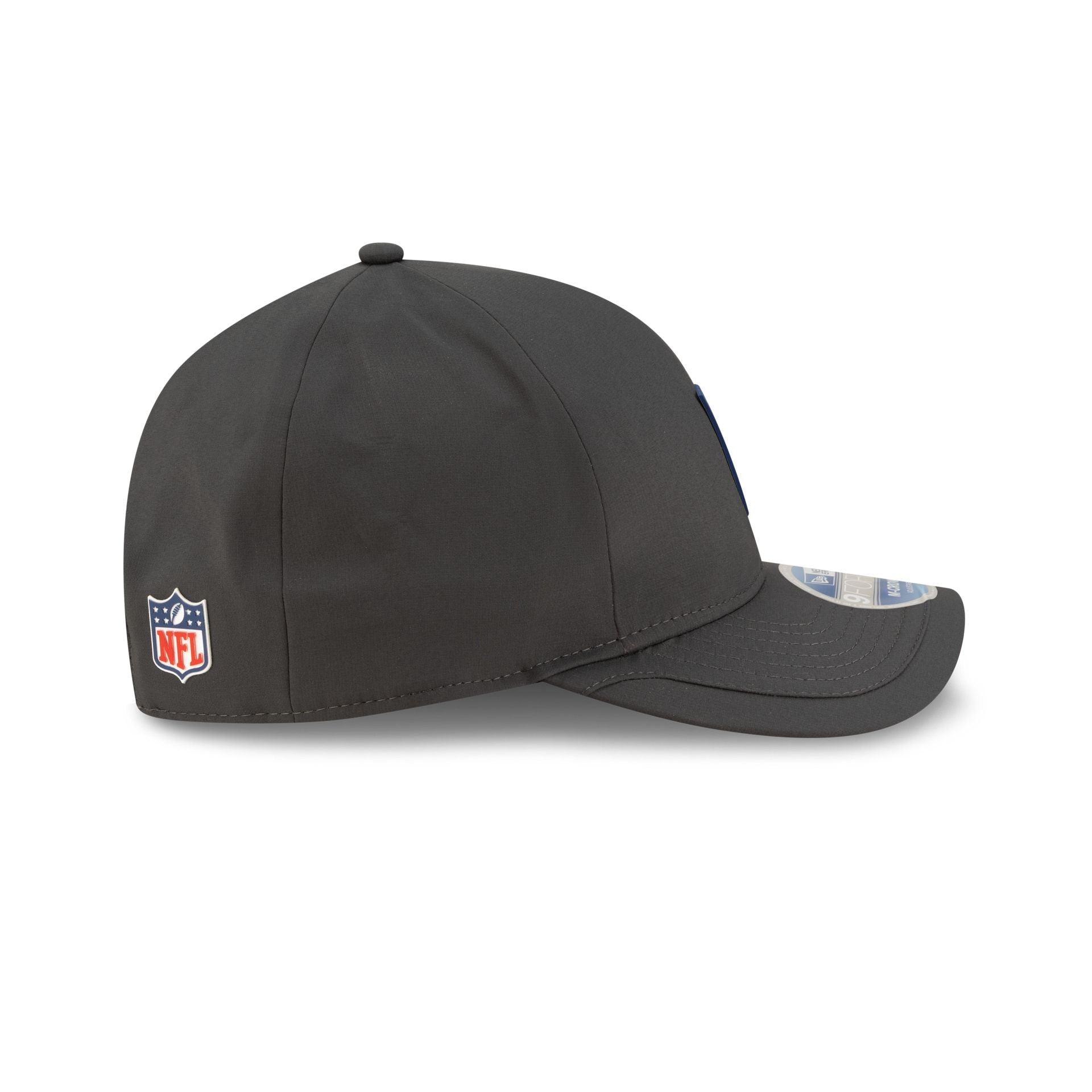Dallas Cowboys 2025 Sideline Cold Weather Steel Clouds 9FORTY M-Crown Snapback Hat