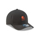 Cleveland Browns 2025 Sideline Cold Weather Steel Clouds 9FORTY M-Crown Snapback Hat