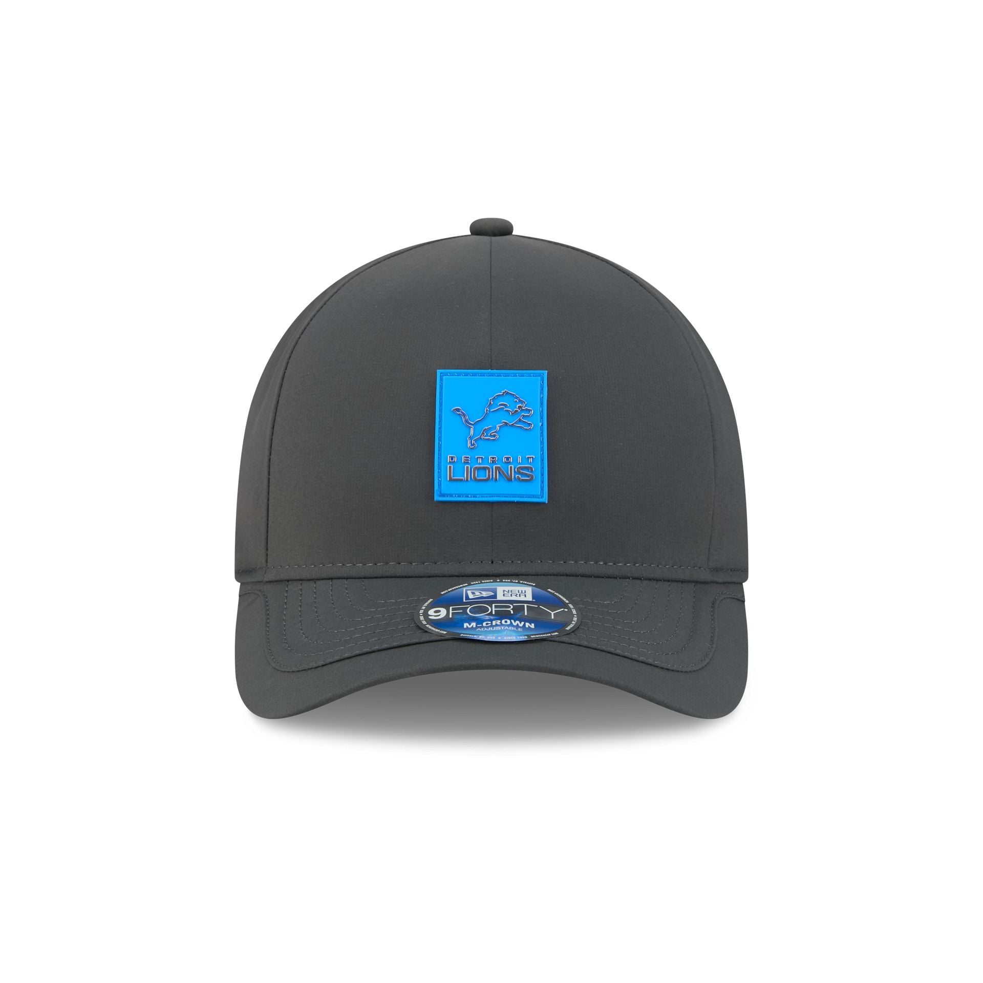 Detroit Lions 2025 Sideline Cold Weather Steel Clouds 9FORTY M-Crown Snapback Hat