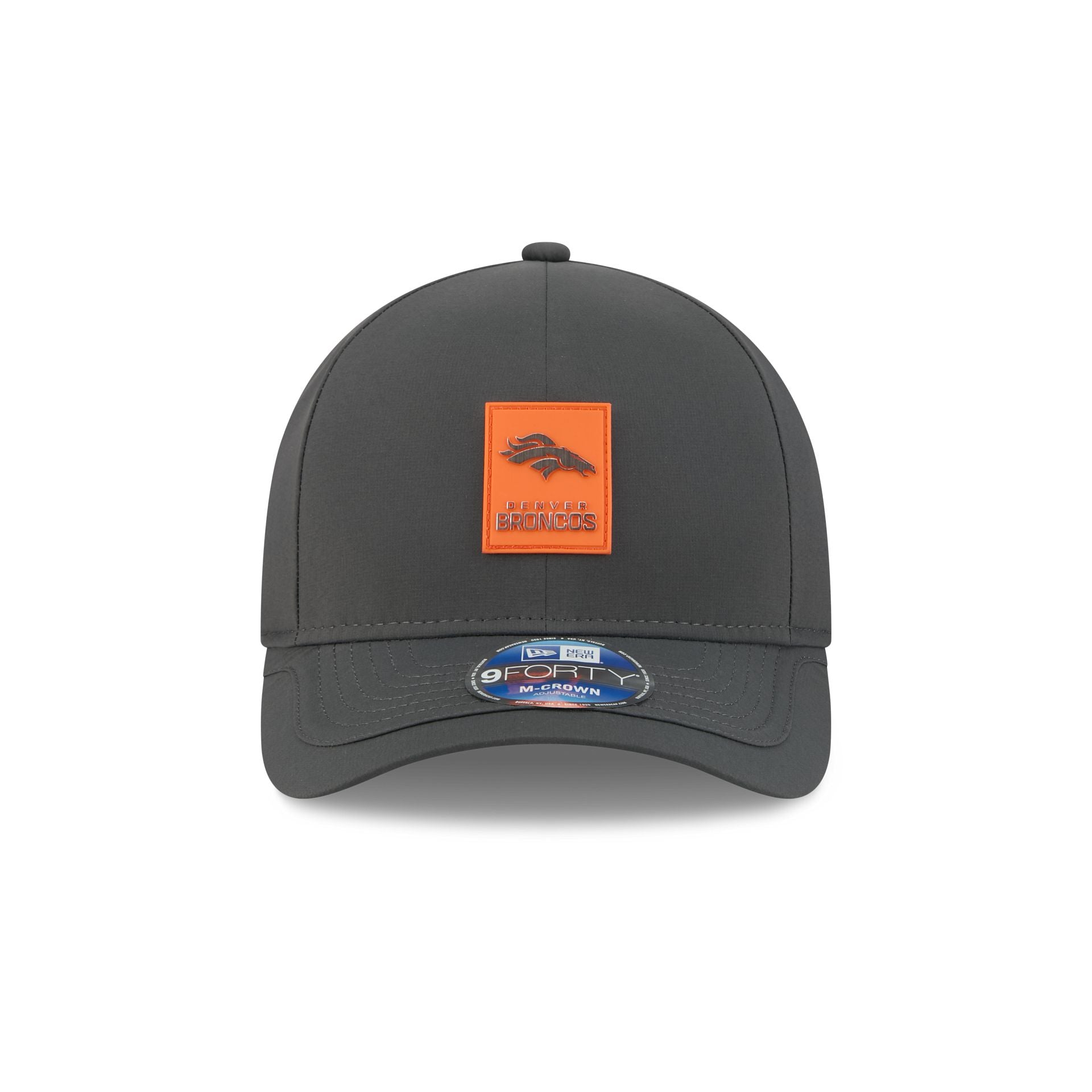 Denver Broncos 2025 Sideline Cold Weather Steel Clouds 9FORTY M-Crown Snapback Hat