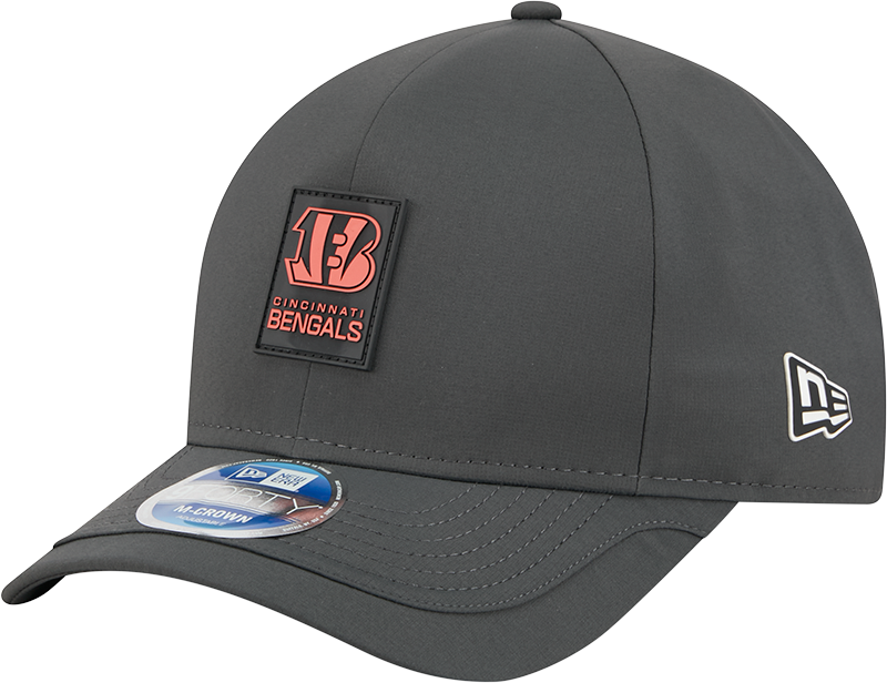 Cincinnati Bengals 2025 Sideline Cold Weather Steel Clouds 9FORTY M-Crown Snapback Hat