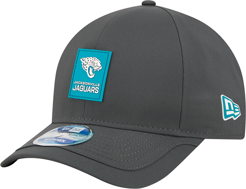 Jacksonville Jaguars 2025 Sideline Cold Weather Steel Clouds 9FORTY M-Crown Snapback Hat