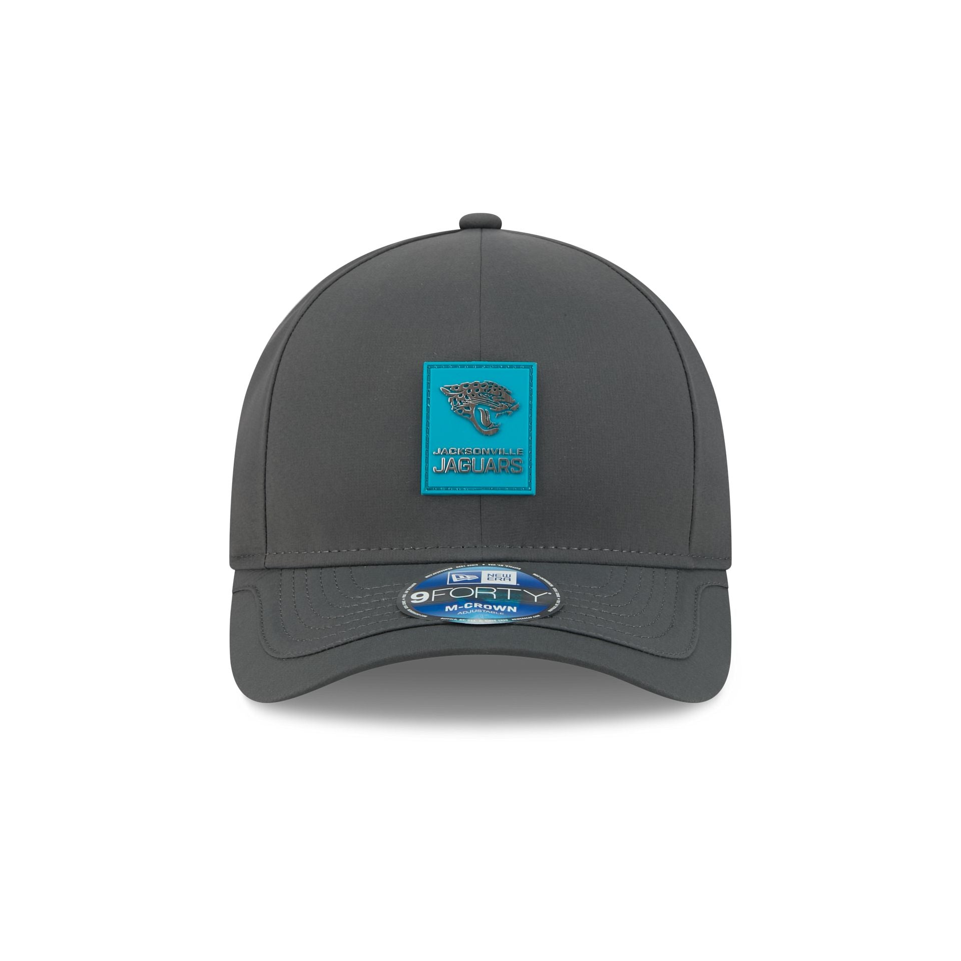 Jacksonville Jaguars 2025 Sideline Cold Weather Steel Clouds 9FORTY M-Crown Snapback Hat