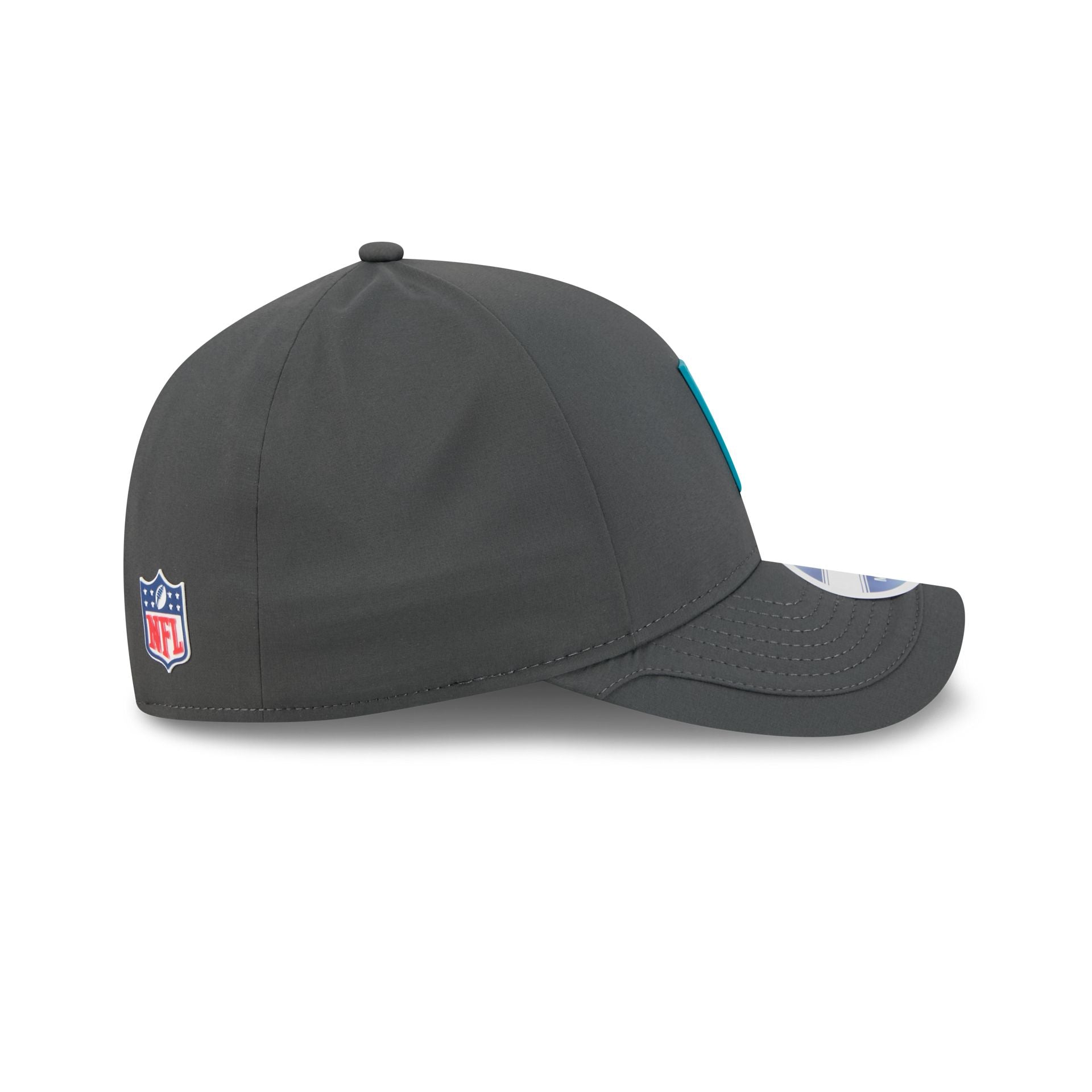 Jacksonville Jaguars 2025 Sideline Cold Weather Steel Clouds 9FORTY M-Crown Snapback Hat