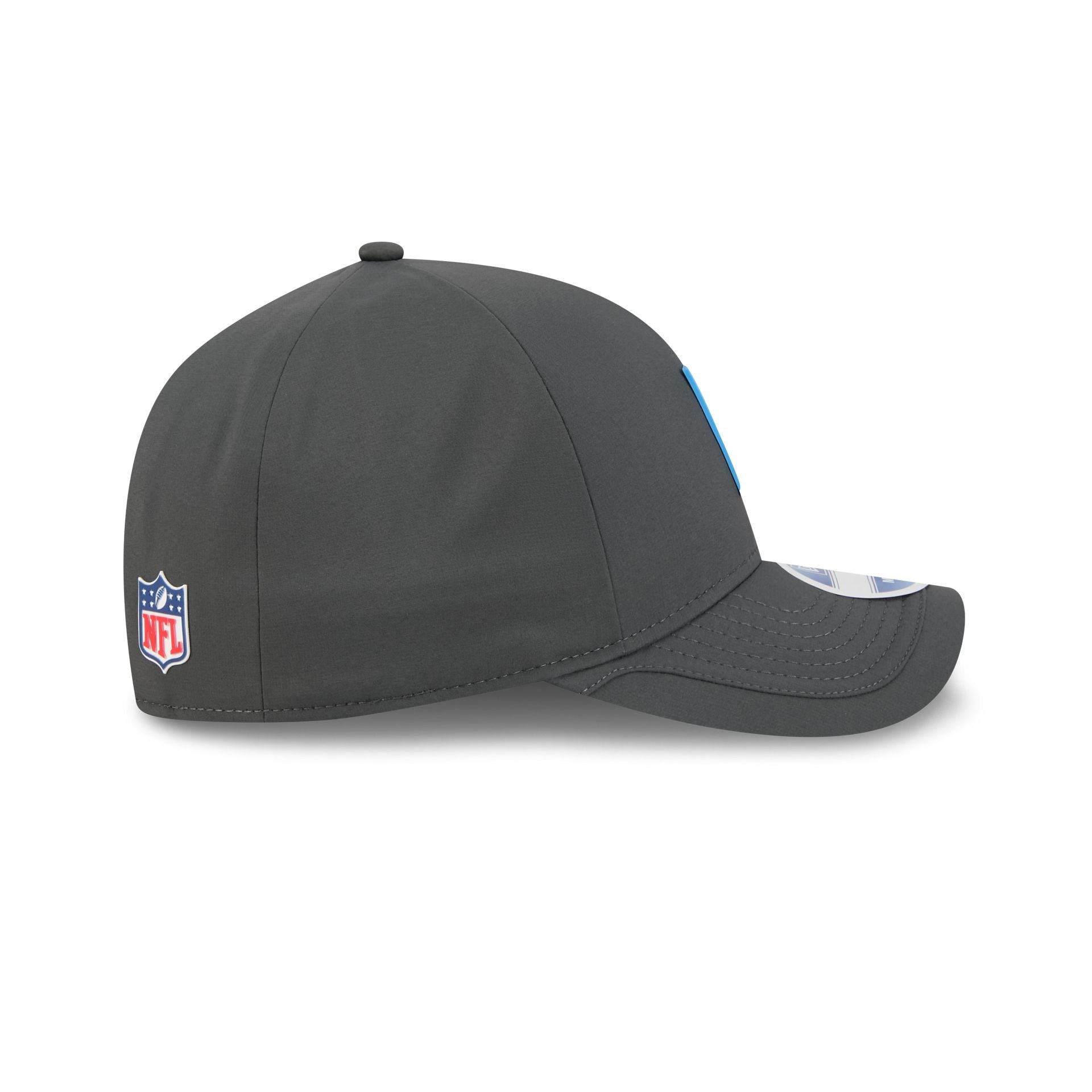 Los Angeles Chargers 2025 Sideline Cold Weather Steel Clouds 9FORTY M-Crown Snapback Hat