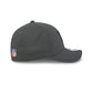 Las Vegas Raiders 2025 Sideline Cold Weather Steel Clouds 9FORTY M-Crown Snapback Hat