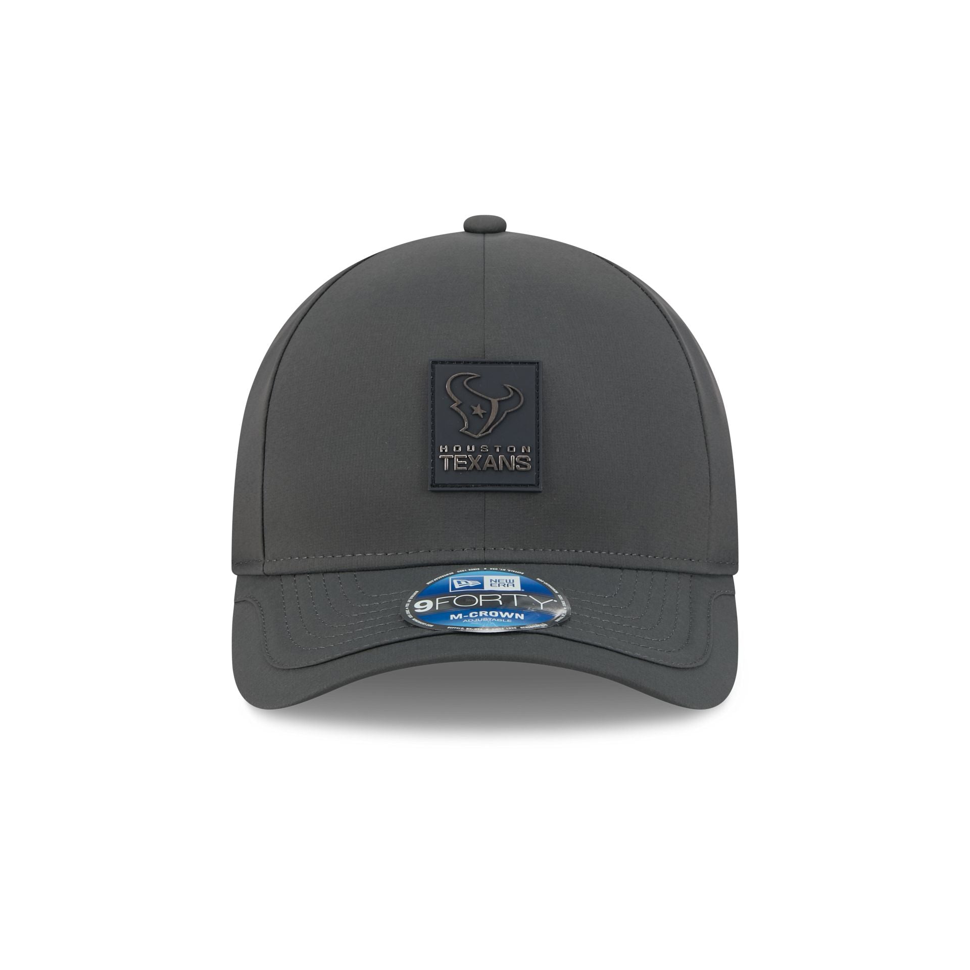 Houston Texans 2025 Sideline Cold Weather Steel Clouds 9FORTY M-Crown Snapback Hat