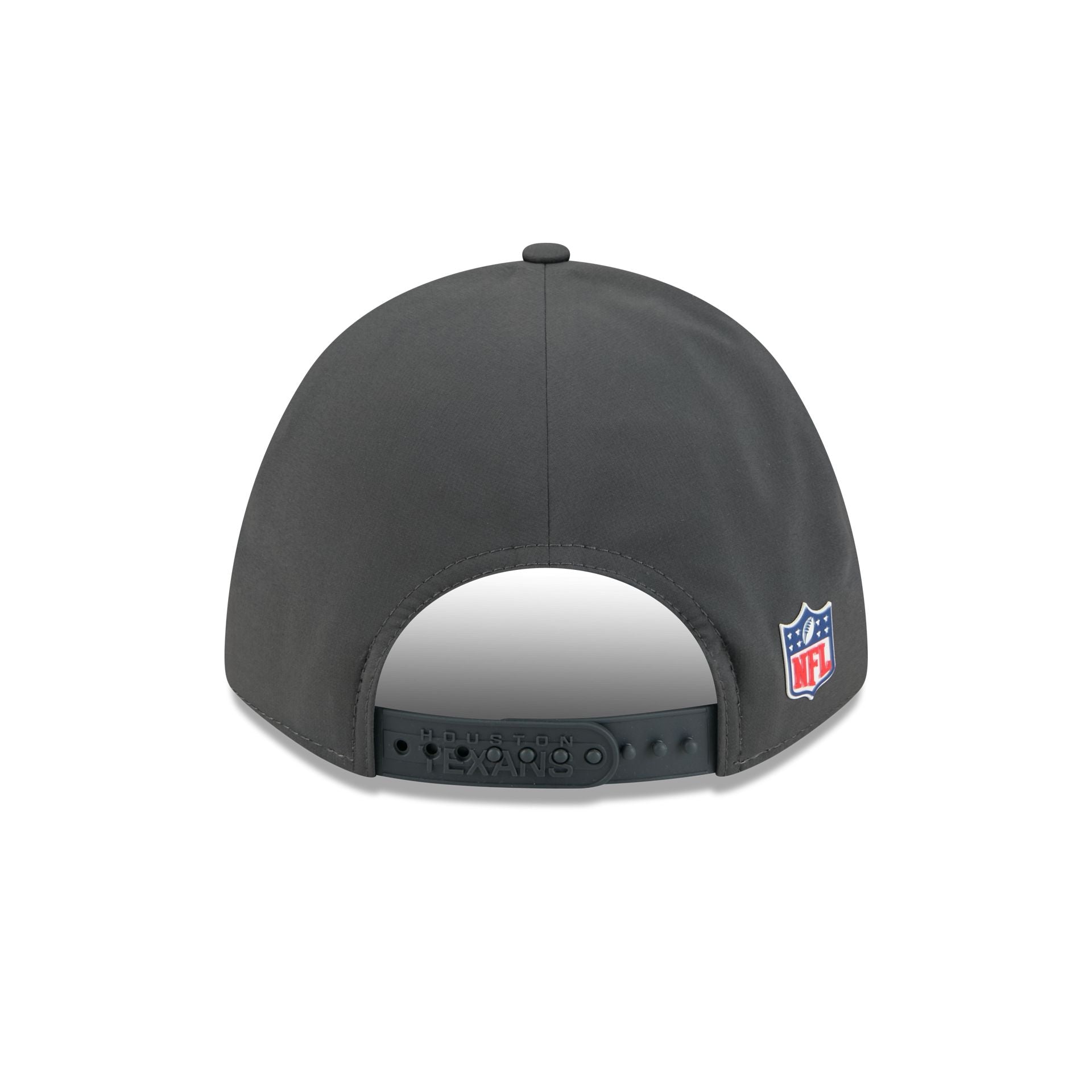 Houston Texans 2025 Sideline Cold Weather Steel Clouds 9FORTY M-Crown Snapback Hat