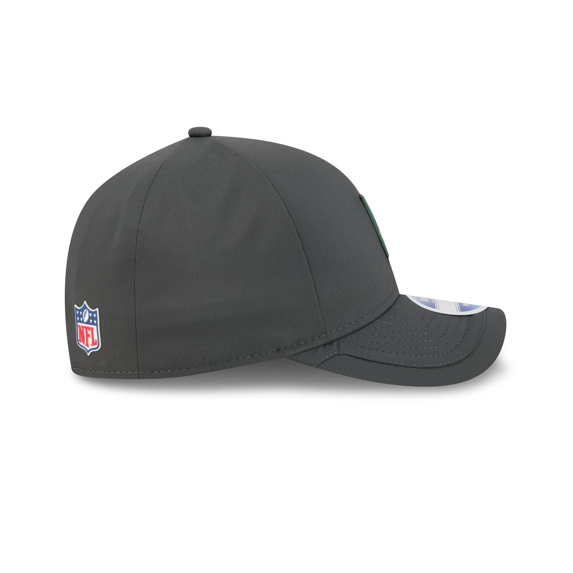 Green Bay Packers 2025 Sideline Cold Weather Steel Clouds 9FORTY M-Crown Snapback Hat