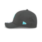 Miami Dolphins 2025 Sideline Cold Weather Steel Clouds 9FORTY M-Crown Snapback Hat