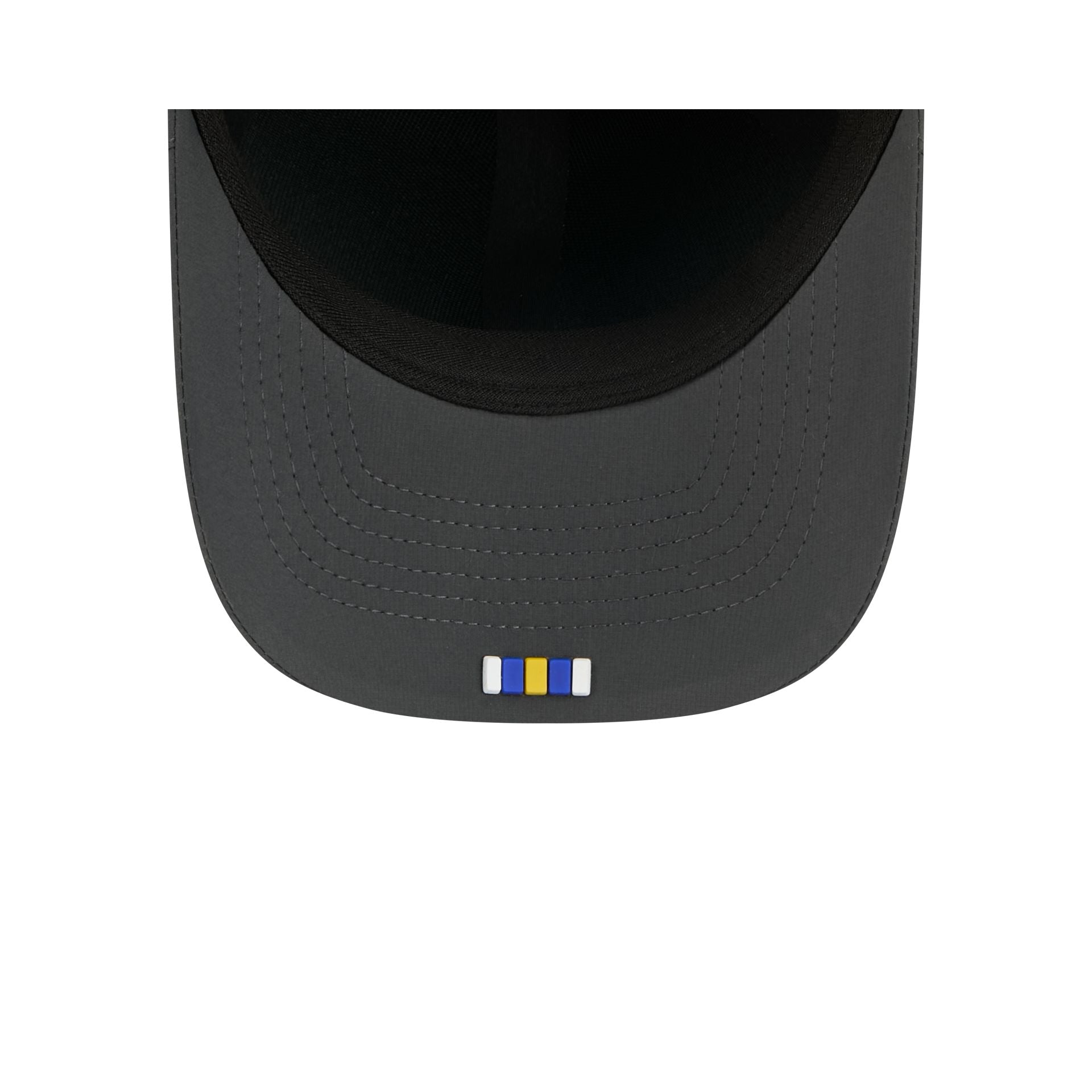 Los Angeles Rams 2025 Sideline Cold Weather Steel Clouds 9FORTY M-Crown Snapback Hat