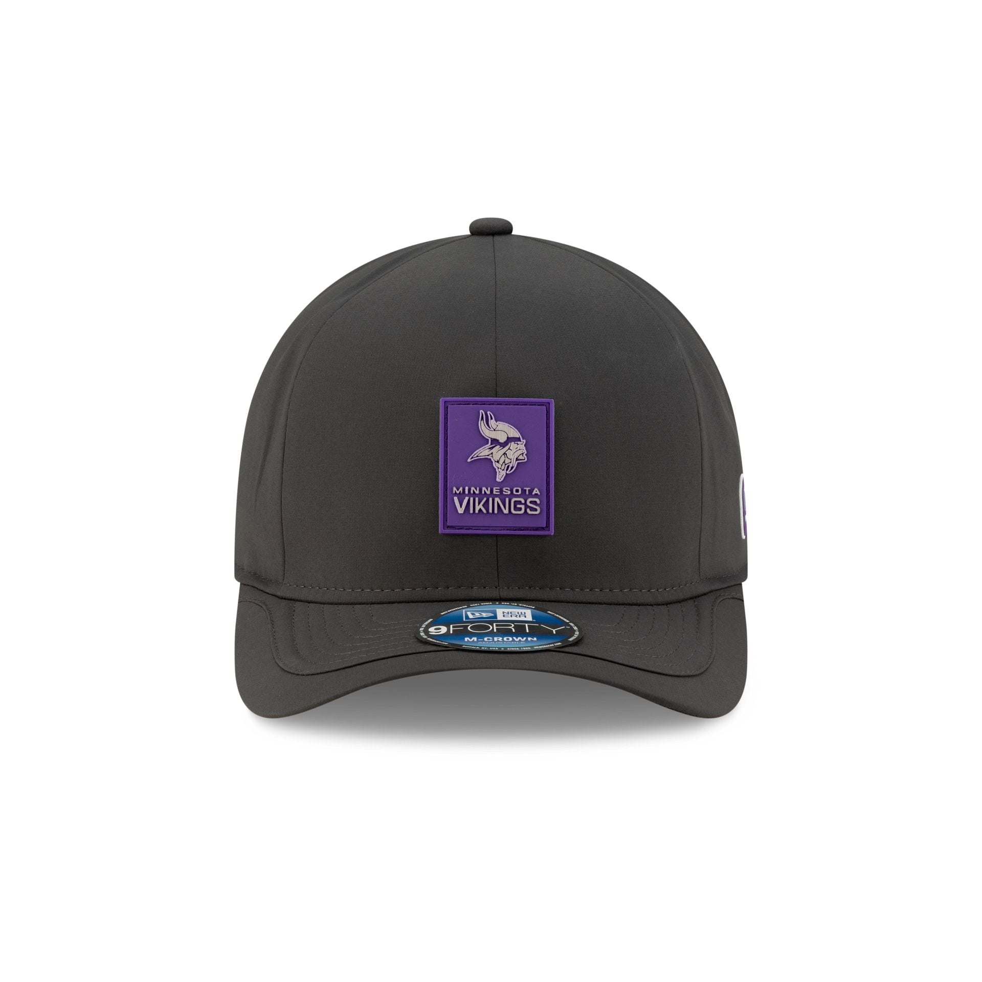 Minnesota Vikings 2025 Sideline Cold Weather Steel Clouds 9FORTY M-Crown Snapback Hat