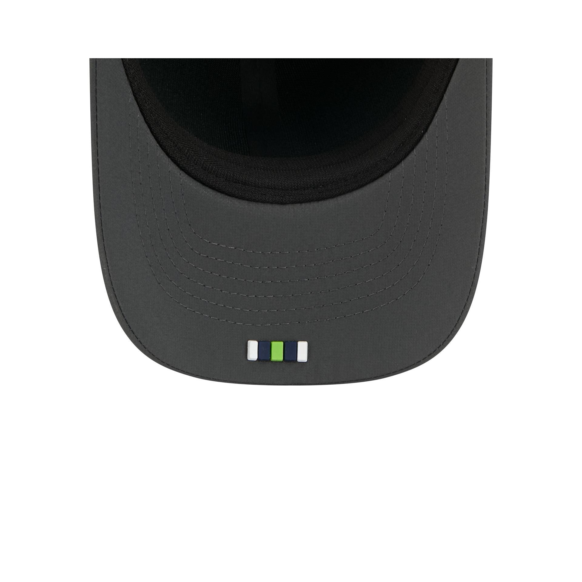 Seattle Seahawks 2025 Sideline Cold Weather Steel Clouds 9FORTY M-Crown Snapback Hat