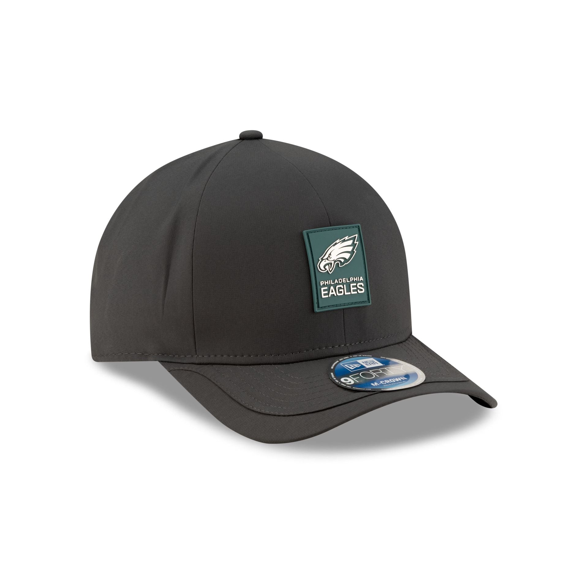 Philadelphia Eagles 2025 Sideline Cold Weather Steel Clouds 9FORTY M-Crown Snapback Hat
