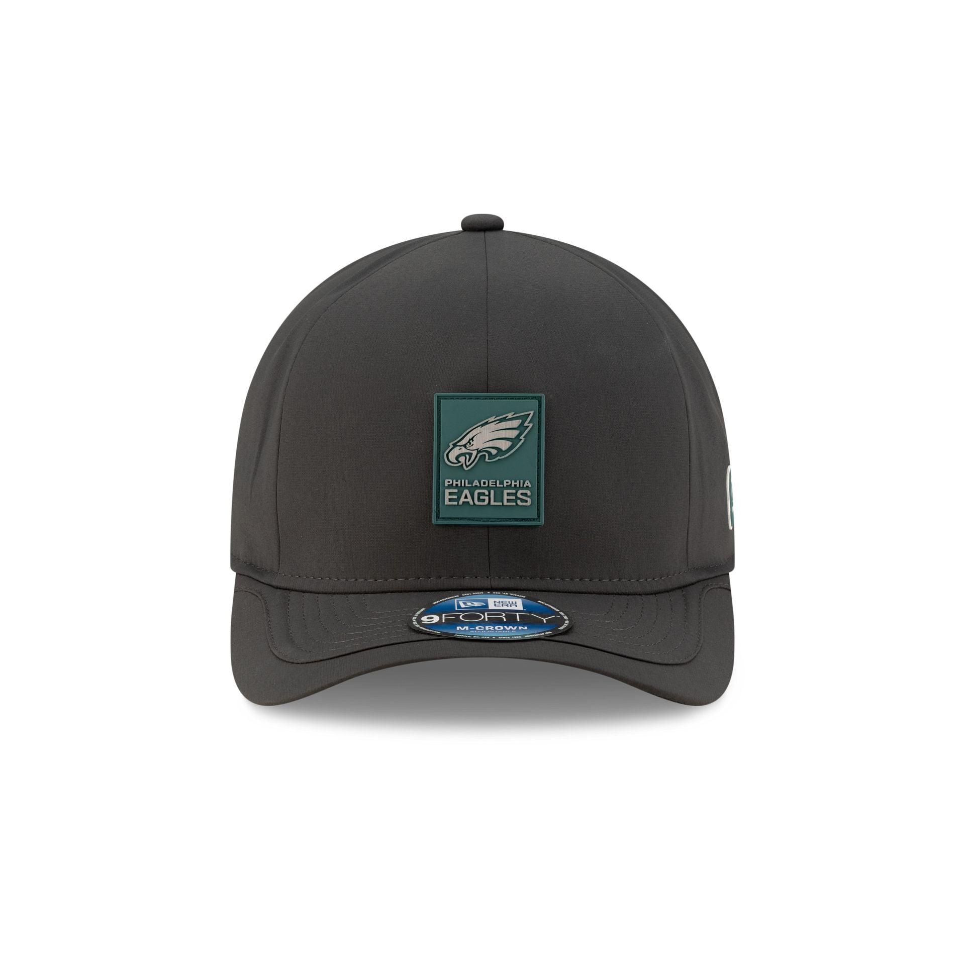 Philadelphia Eagles 2025 Sideline Cold Weather Steel Clouds 9FORTY M-Crown Snapback Hat