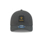 New Orleans Saints 2025 Sideline Cold Weather Steel Clouds 9FORTY M-Crown Snapback Hat