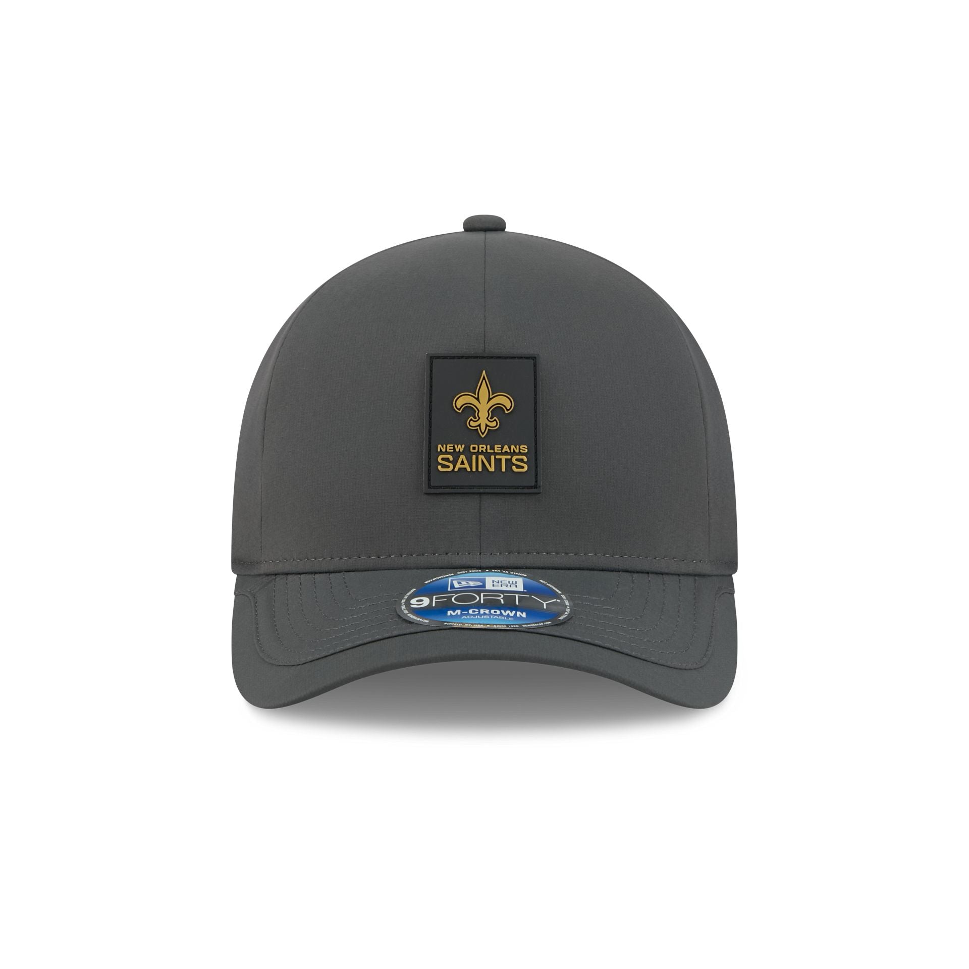 New Orleans Saints 2025 Sideline Cold Weather Steel Clouds 9FORTY M-Crown Snapback Hat