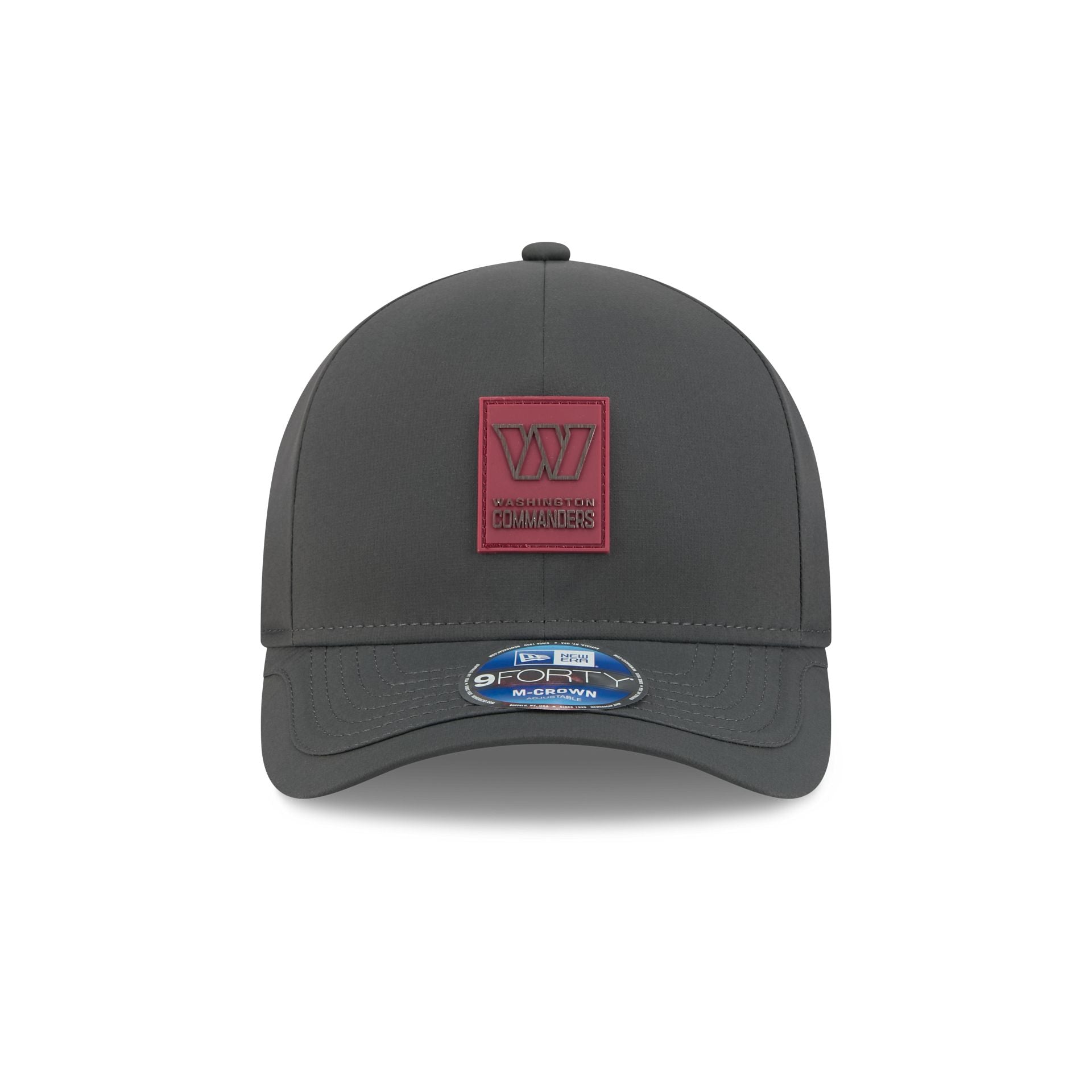 Washington Commanders 2025 Sideline Cold Weather Steel Clouds 9FORTY M-Crown Snapback Hat