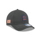 Chicago Bears 2025 Sideline Cold Weather Steel Clouds 9FORTY M-Crown Snapback Hat