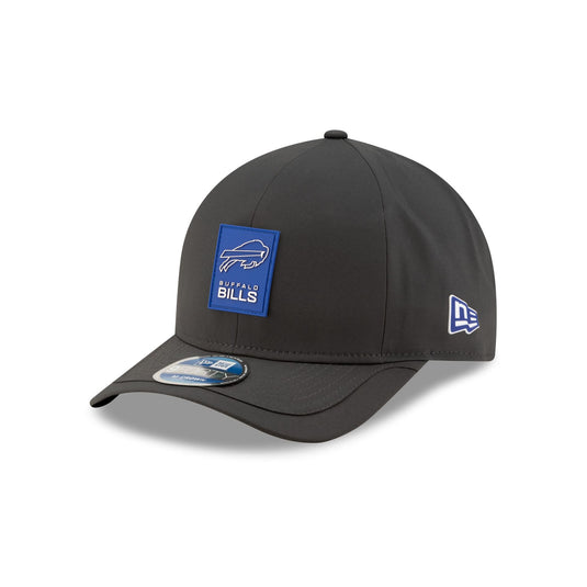 Buffalo Bills 2025 Sideline Cold Weather Steel Clouds 9FORTY M-Crown Snapback Hat - New Era Cap