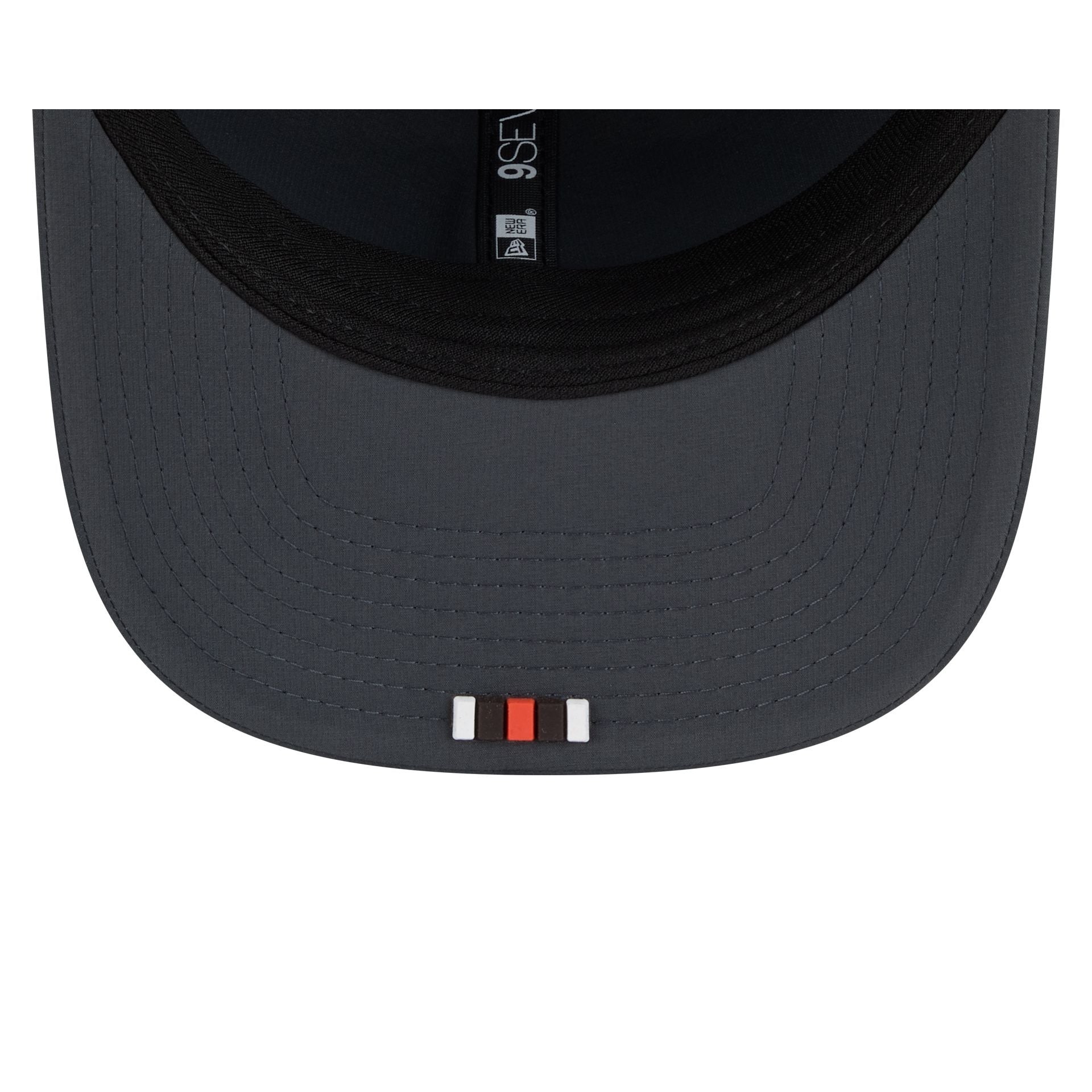 Cleveland Browns 2025 Sideline Cold Weather Steel Clouds 9SEVENTY Stretch-Snap Hat